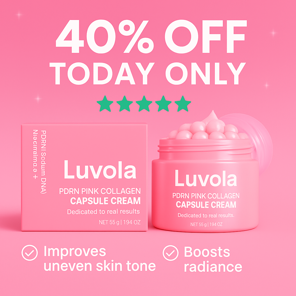 Luvola SilkaCell - Pink Collagen PDRN Capsule Cream