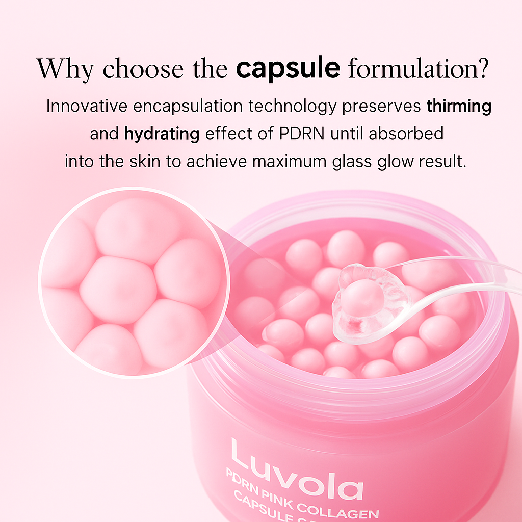 Luvola SilkaCell - Pink Collagen PDRN Capsule Cream