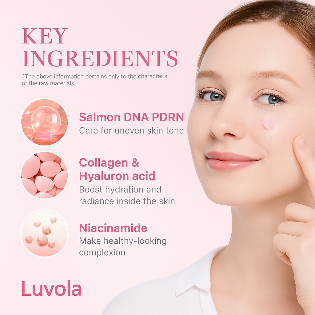 Luvola SilkaCell - Pink Collagen PDRN Capsule Cream