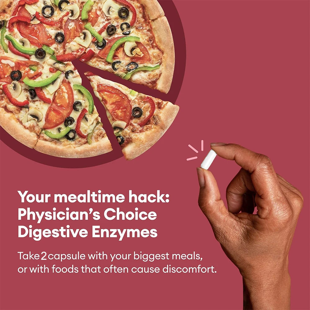 Organic Digestive Enzyme Supplement - Promotes Nutrient Absorption, Digestion and Intestinal Health for Adults Men and Women