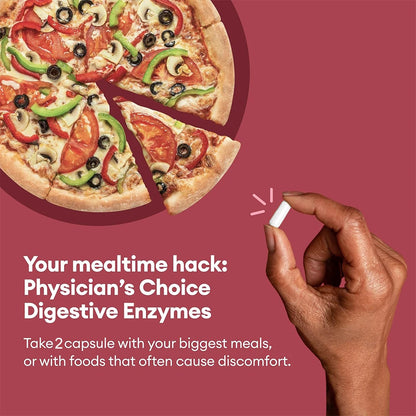 Organic Digestive Enzyme Supplement - Promotes Nutrient Absorption, Digestion and Intestinal Health for Adults Men and Women