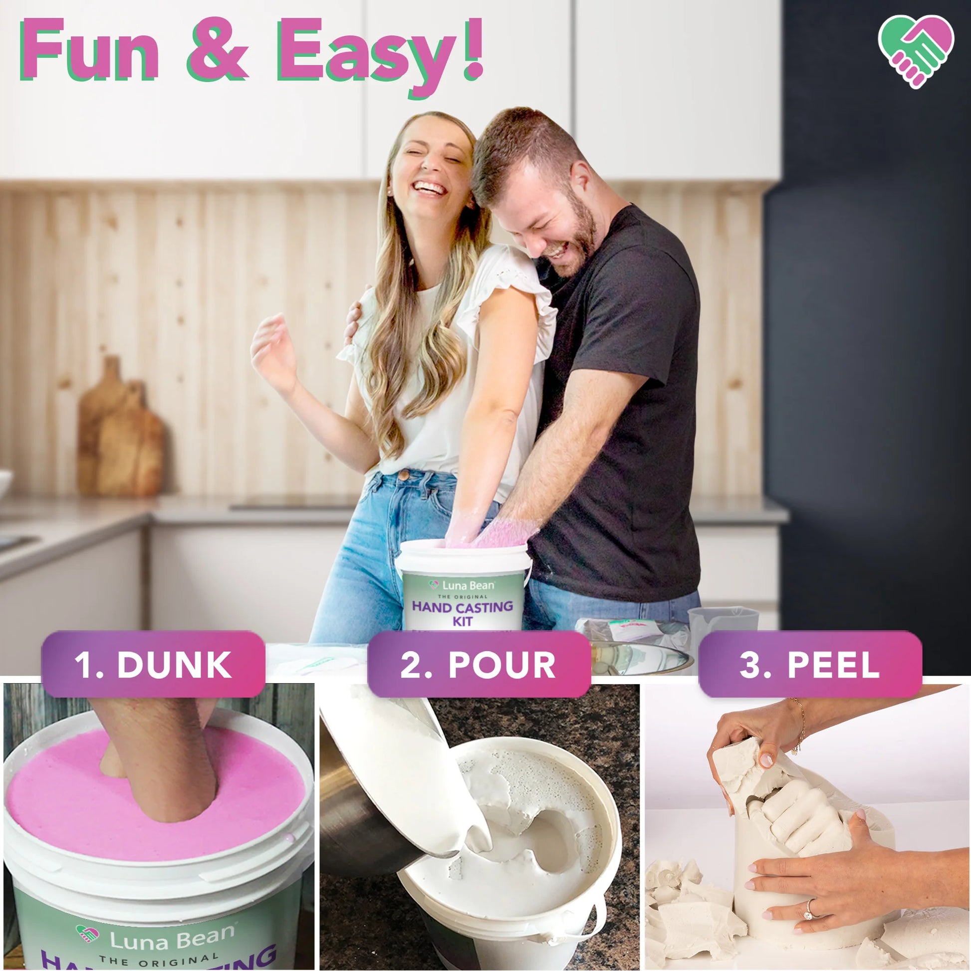 Luna Bean - the Original Hand Casting Kit