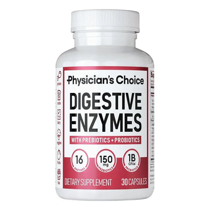 Organic Digestive Enzyme Supplement - Promotes Nutrient Absorption, Digestion and Intestinal Health for Adults Men and Women
