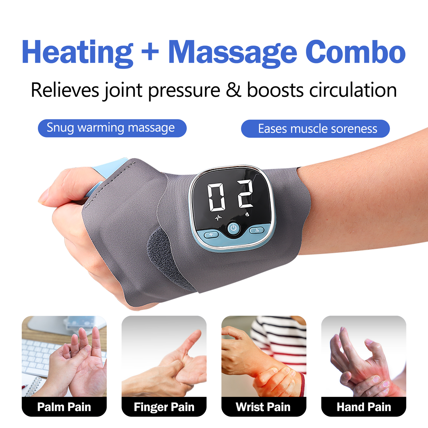SootheSense™ Wrist & Hand Massager