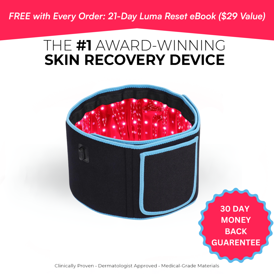 Luvola LumaWrap™ Dual-Wavelength Skin Recovery Belt