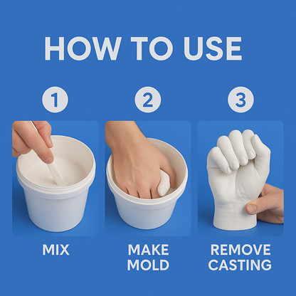 Luvola MemoryMould™ - Hand Casting Kit