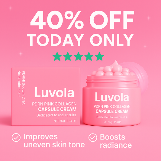 Luvola SilkaCell - Pink Collagen PDRN Capsule Cream