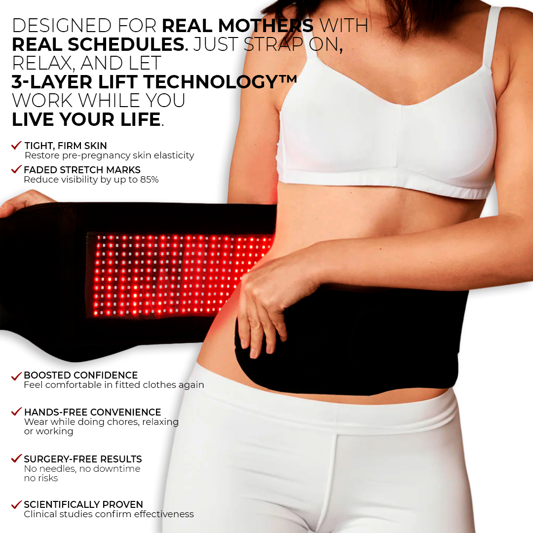 Luvola LumaWrap™ Dual-Wavelength Skin Recovery Belt