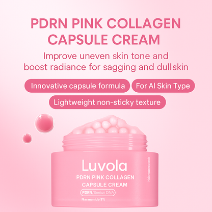 Luvola SilkaCell - Pink Collagen PDRN Capsule Cream